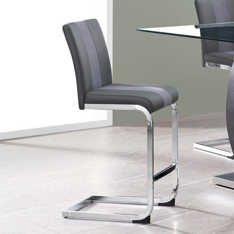 TABOURETS DE BAR ALTIS (ENSEMBLE DE 4), Gris