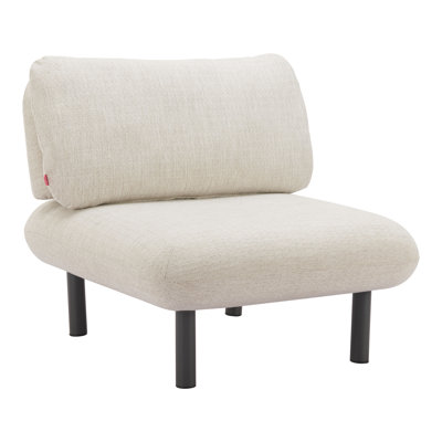 Chaise d'appoint moderne avec chaise longue et chaise d'extérieur
