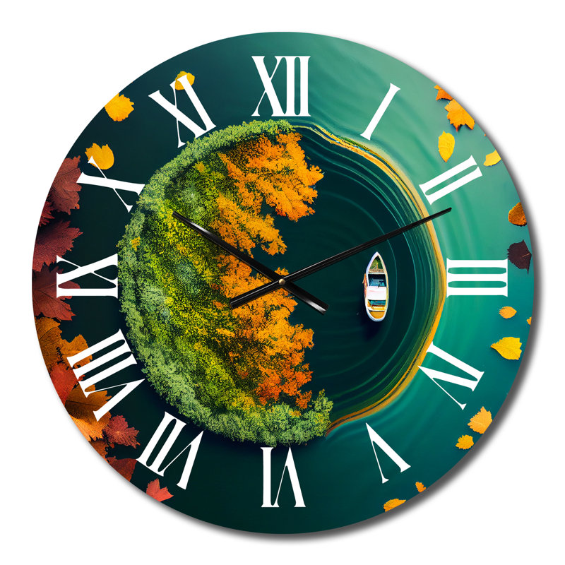 Horloge murale Arial View, Petit