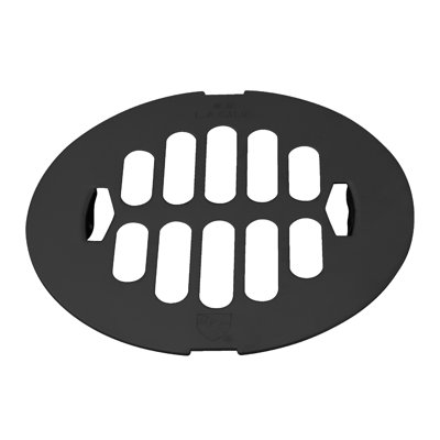 4-1/4" OD Brass Snap-in Shower Drain Cover