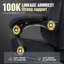 George Oliver Cateline Adjustable Swiveling PC & Racing Game Chair-1130805788