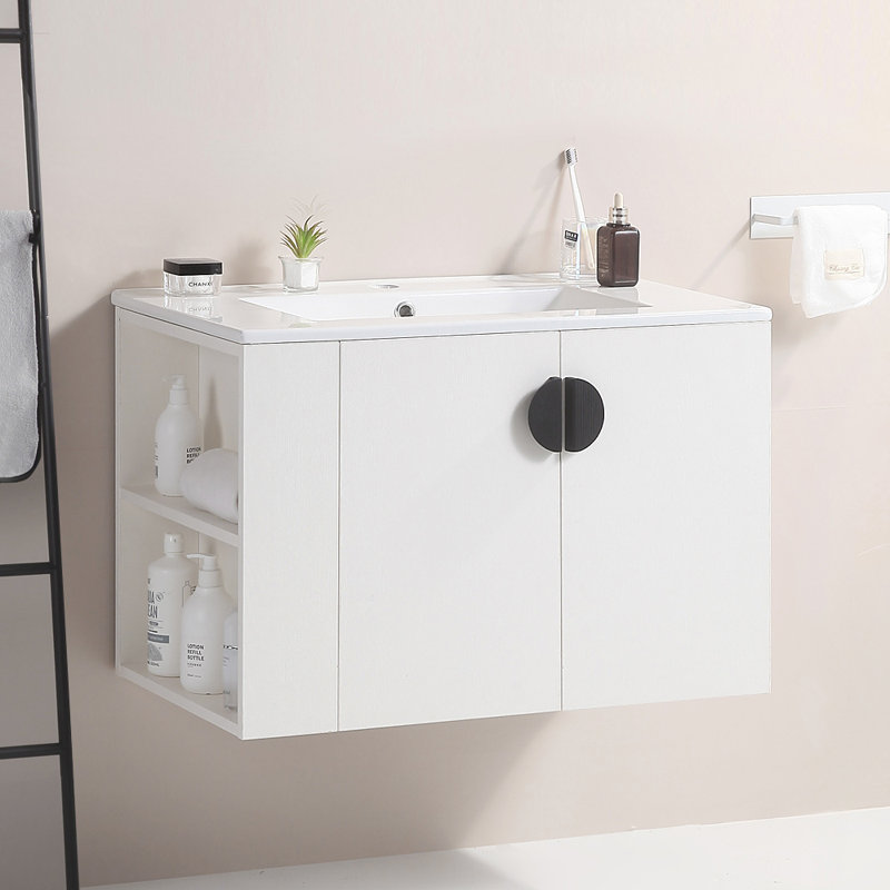 Lerlean 30'' Single Bathroom Vanity with Top