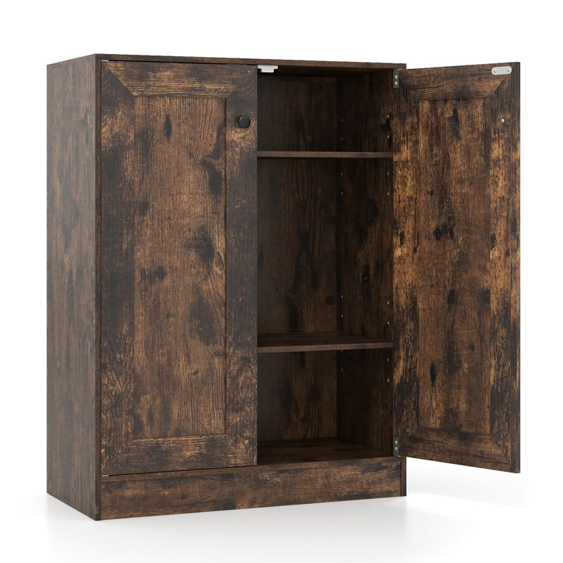 Sideboard Accent Chest, Rustic Brown