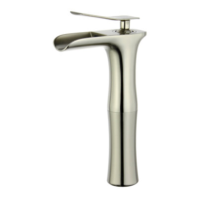 Single-Hole Bathroom Faucet with Drain Assembly