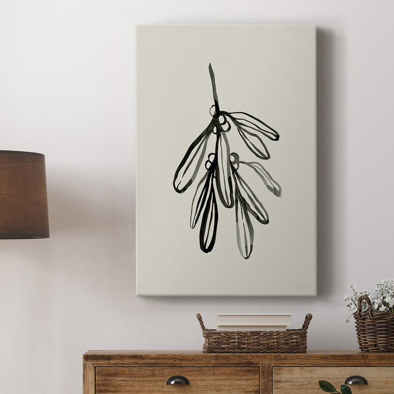 Croquis de gui I - galerie sur mesure, H 18 po x l 12 po