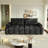 90.2" Teddy Upholstered Sleeper Sofa Bed King-Size Pull-Out Sofa Convertible Couch Bed With Underseat Storage-1182121094