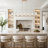 7- Light Dimmable Linear Gold Kitchen Island Pendant Light