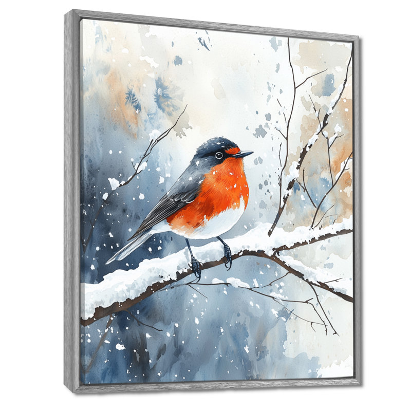 Kilraghts - Animals Wall Art Living Room, H 20 po x l 12 po, Impression encadrée flottante, Argent argent