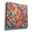  «Winding Path 2» par Cheryl Warrick, art mural sur toile, 12 po x 12 po