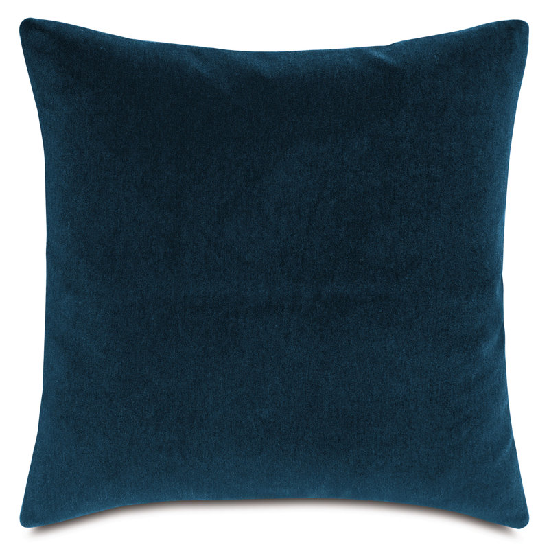 Coussin Brahms, Bleu, Carré 22 po