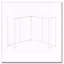 Accent Table, Console, Entryway, Narrow, Corner, Living Room, Bedroom, White Laminate, White Metal, Contemporary, Modern