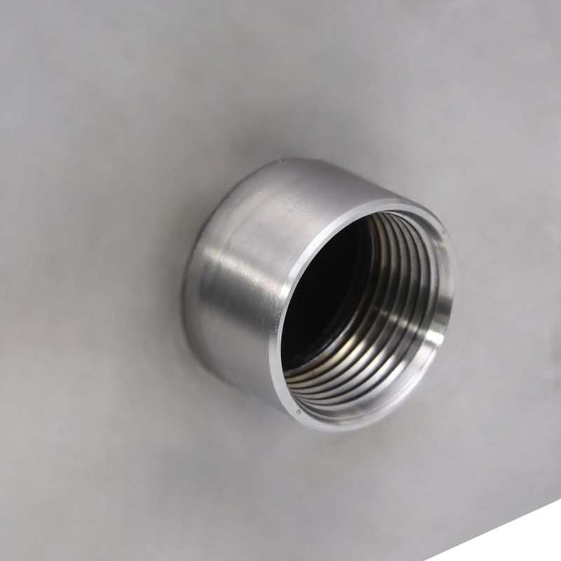 Ashaway  Pool Fountain Silver 45x26x13 cm Stainless Steel