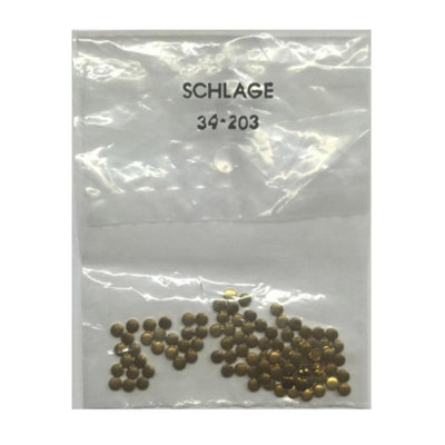 Goupille plaquée