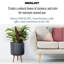 Modern Ribbed Cylinder Round Planter with Feet-2118313558-2118313553