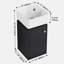 Base de meuble-lavabo simple 12 po seulement