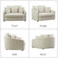 Fauteuil d'appoint en chenille surdimensionné-701439375