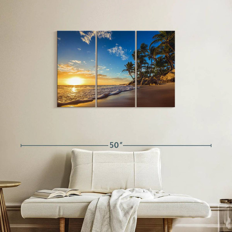 Rive sereine de Pointe Cana, H 24 po x l 38 po