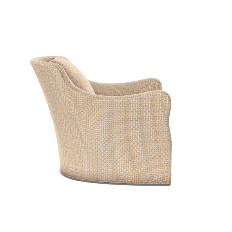 Arcadia Sculpted Arm Swivel Glider, Chadwyn Dijon