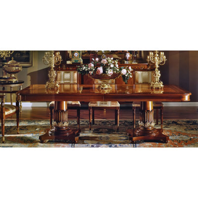 Extendable Solid Wood Dining Table