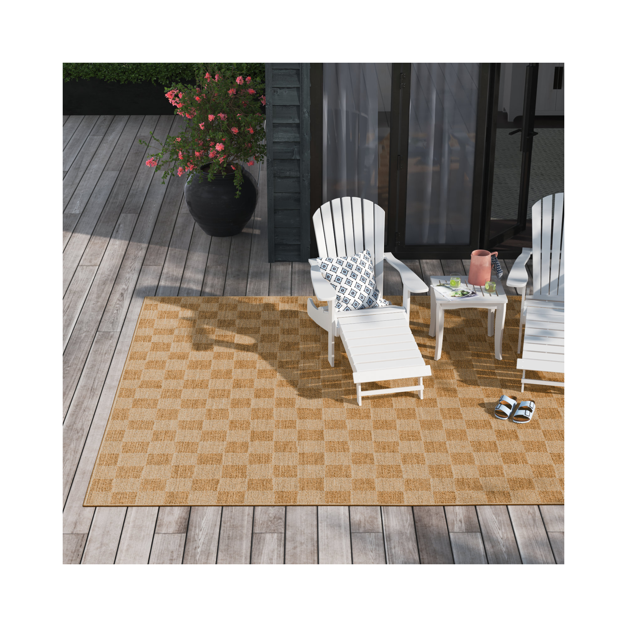 Demia Tan, Amber Rug, Rectangle 9'2" x 12'