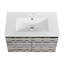 Meuble-lavabo mural flottant 30 po Zain