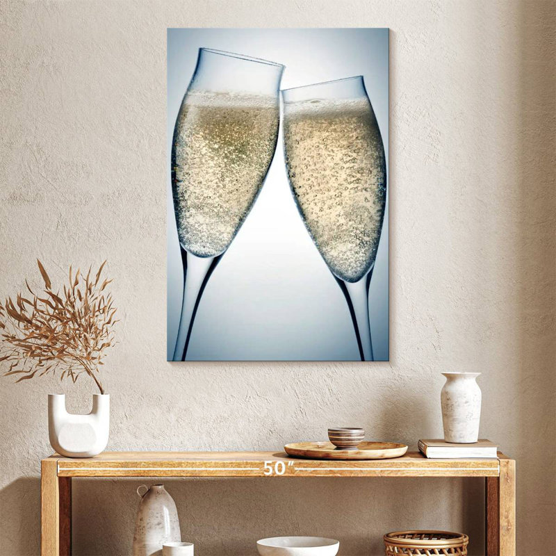 Yarlin Toasting Champagne, 24" H x 16" W