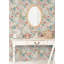Double rouleau floral Peel & Stick-98670580