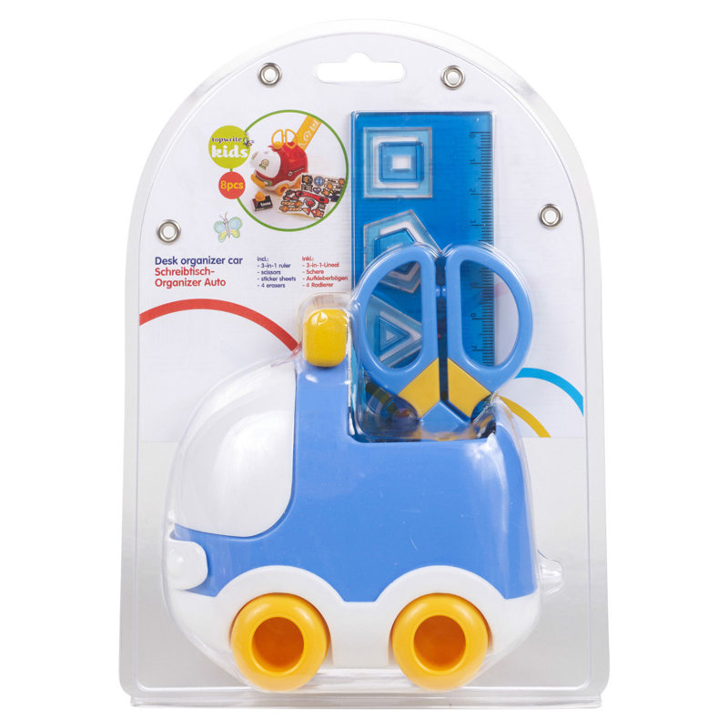 Plastic Desk Organiser Set