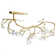 Gertrudt 4 - Light Dimmable Modern Linear Chandelier
