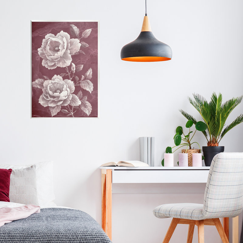Chambermaid Blooms on Wall Plaque, design par Annabelle Hall, H 19 po x l 13 po