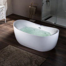 Jacuzzi 72 x 36 Fuzion Drop In Luxury Whirlpool Bathtub with 14 Jets, LCD  Controls, Illumatherapy, Heater, Left Drain and Right Pump - Integrated  Drain Assembly Included