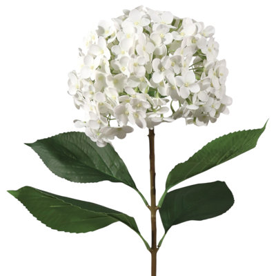 12 pièces 25 "Real Touch Hydrangea Stem 7" dia