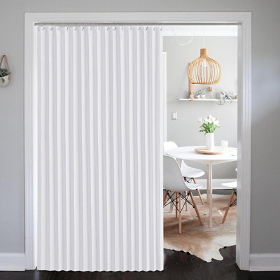 Rideau occultant occultant pour la chambre à coucher, rideau pour porte coulissante de patio et rideau isolant pour la vie privée, 1 panneau