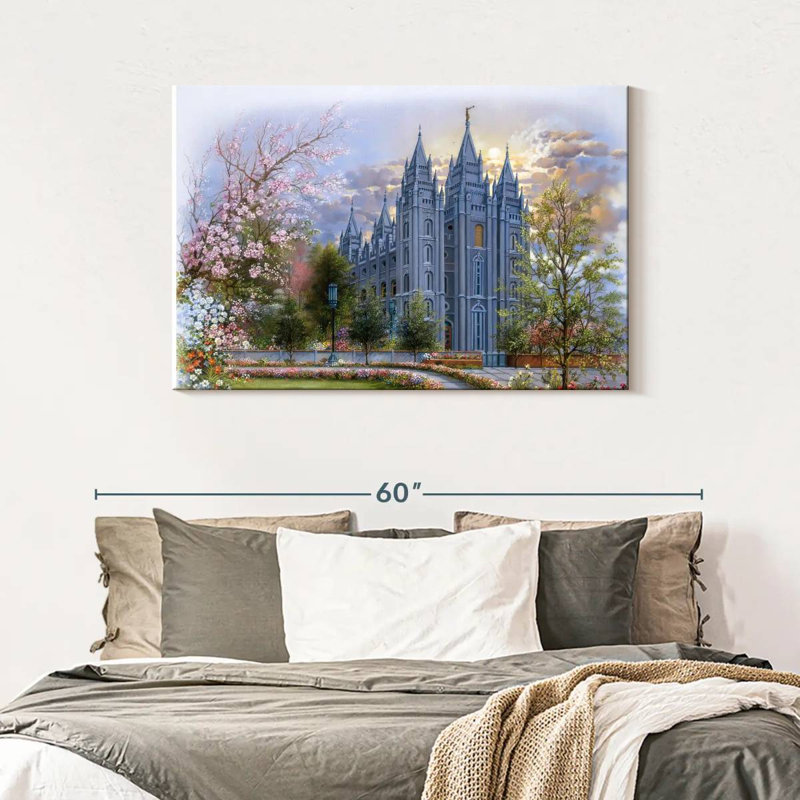 Rorry Temple Garden, 30" H x 45" W