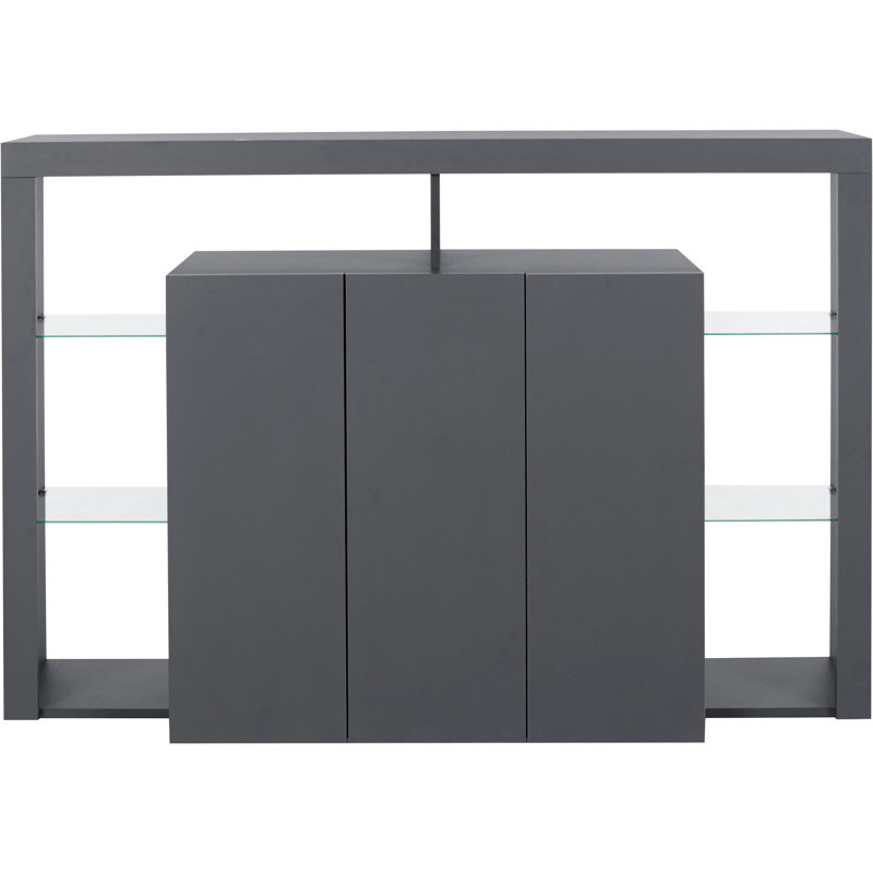 Tenisha Sideboard, Grey Anthracite