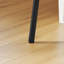 Tabouret de bar pivotant en bois massif avec repose-pieds en métal et tabouret de bar à hauteur de comptoir sans dossier (ensemble de 2)-1608429084