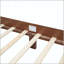 Full Size Wooden Platform Bed with Natural Rattan Headboard and Wooden Slat Support-214291834-214291839