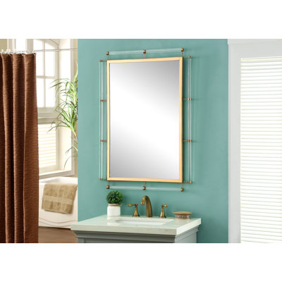 Metal Flat Wall Mirror