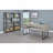 Sonoma Driftwood 4-Drawer Writing Desk