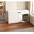 Entryway Bench with Shoe Storage,Adjustable 3-Tier Flip-Up Drawers & Hidden Cabinet,Space-Saving Shoe Organizer,Triple Storage and Modern Design,for Hallway and Living Room,White