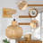 Allese Rattan Barn Light