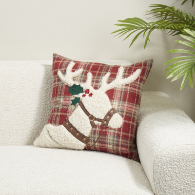 Coussin Plaid