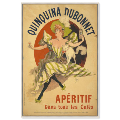 Quinquina Dubonnet Poster Canvas Nouveau Art Prints by Art Remedy