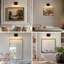 1 lumière de meuble-lavabo à DEL à intensité variable de 12 po avec abat-jour albâtre-121498467-121498475-123017137