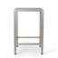 Table de bar d'extérieur en aluminium avec plateau