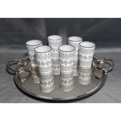 Casablanca Moroccan Tea Glasses Set of 6