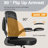 Mesh Drafting Chair with Adjustable Footrest and Lumbar Support-279025761-279025760