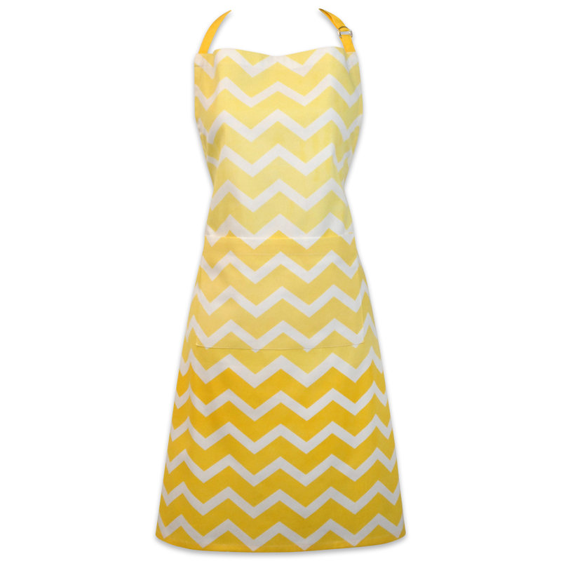 Amarilis Cotton Bib Apron, Nautical Blue