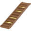 Rampe d'escalier brune pliable pour chien-1416320325