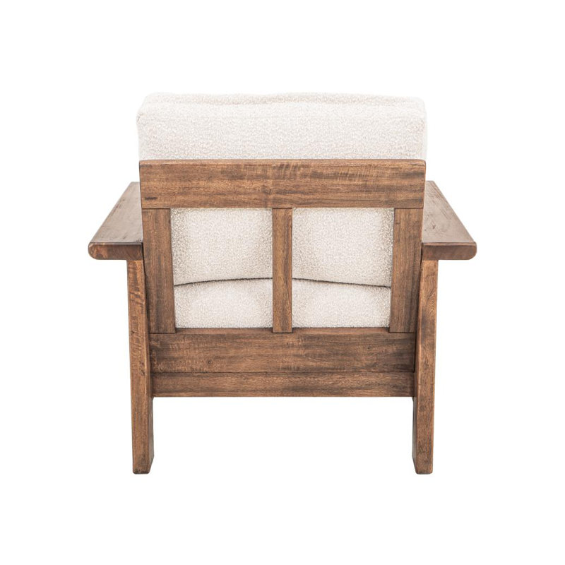 Structure et base en bois, fauteuil